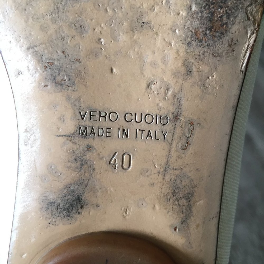 Marc Jacobs Cloud Pattern Open Toe Flats -Hard To… - image 2